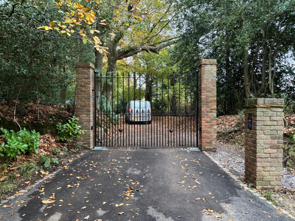 Wrought Iron Gate Installation